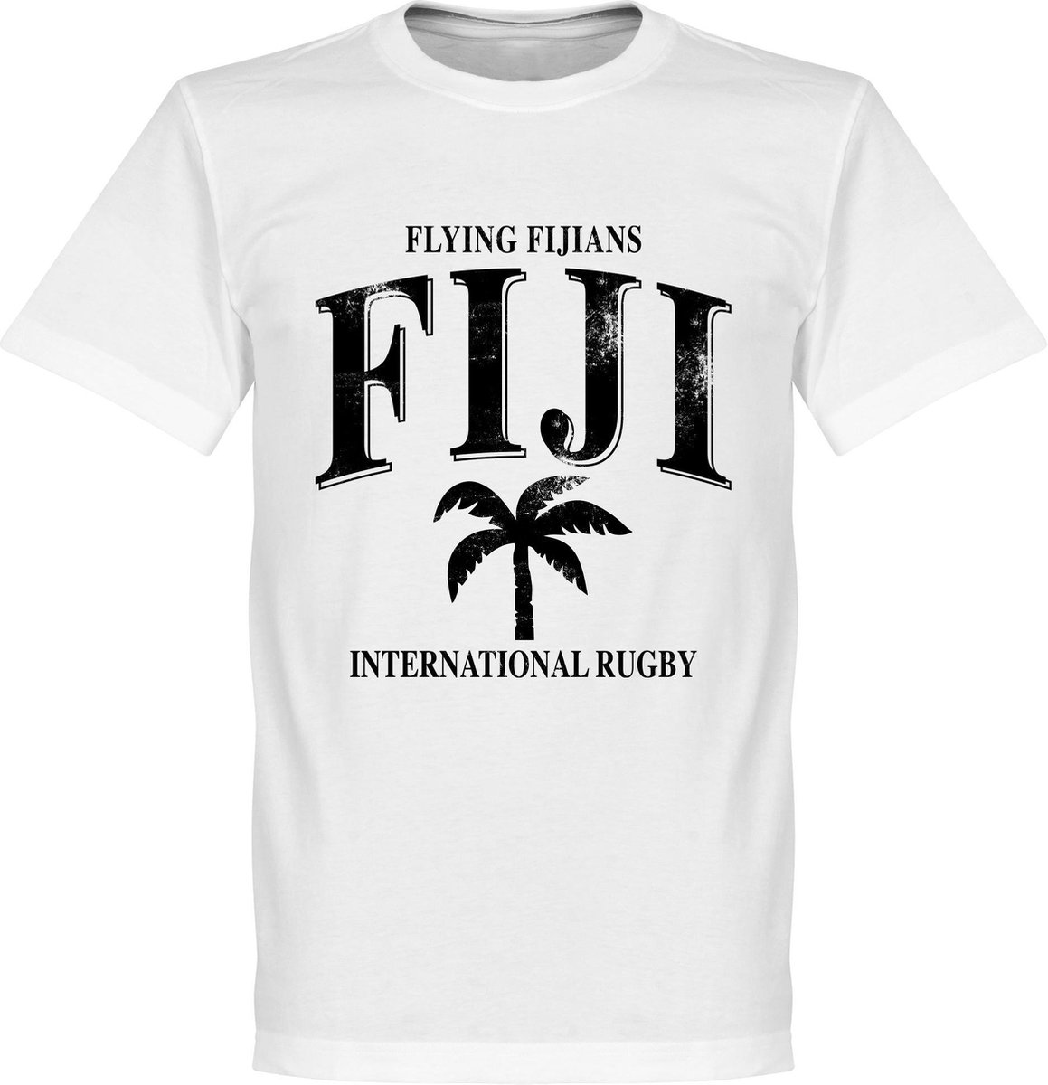 1159x1200-202 Fiji Rugby T-Shirt - Wit - XS - Afbeelding 1