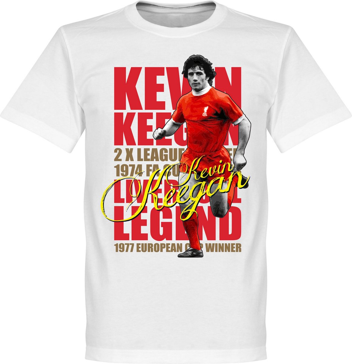 1159x1200-22 Kevin Keegan Legend T-Shirt - XL - Afbeelding 1