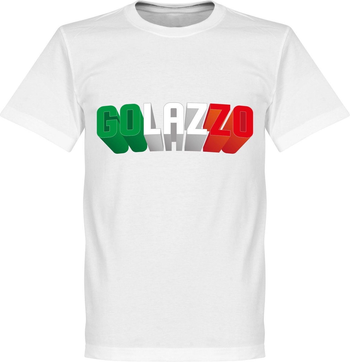 1159x1200-225 Golazzo T-shirt - Wit - 5XL - Afbeelding 1