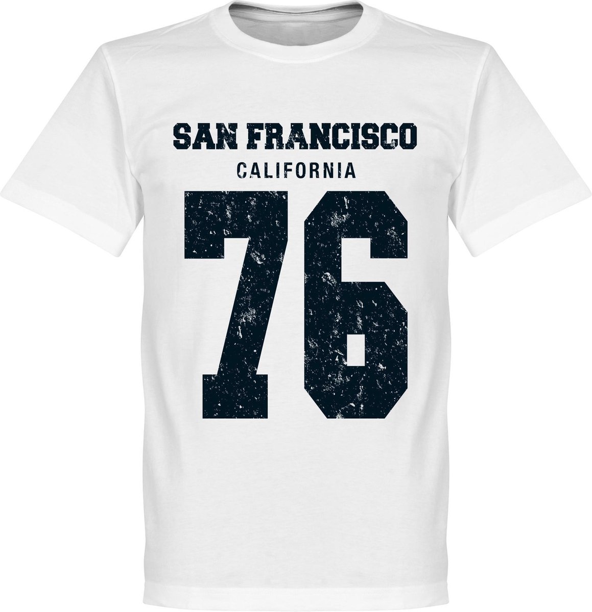 1159x1200-227 San Francisco '76 T-Shirt - XXL - Afbeelding 1