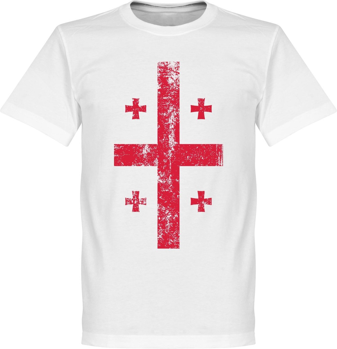 1159x1200-228 Georgië Flag T-Shirt - XL - Afbeelding 1
