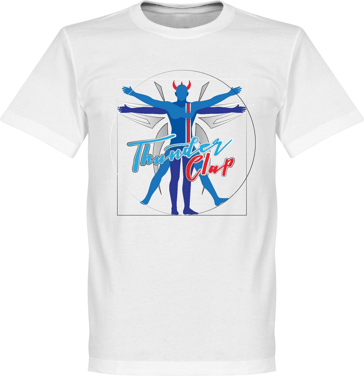 1159x1200-26 Ijsland Viking Clap T-Shirt - XS - Afbeelding 1