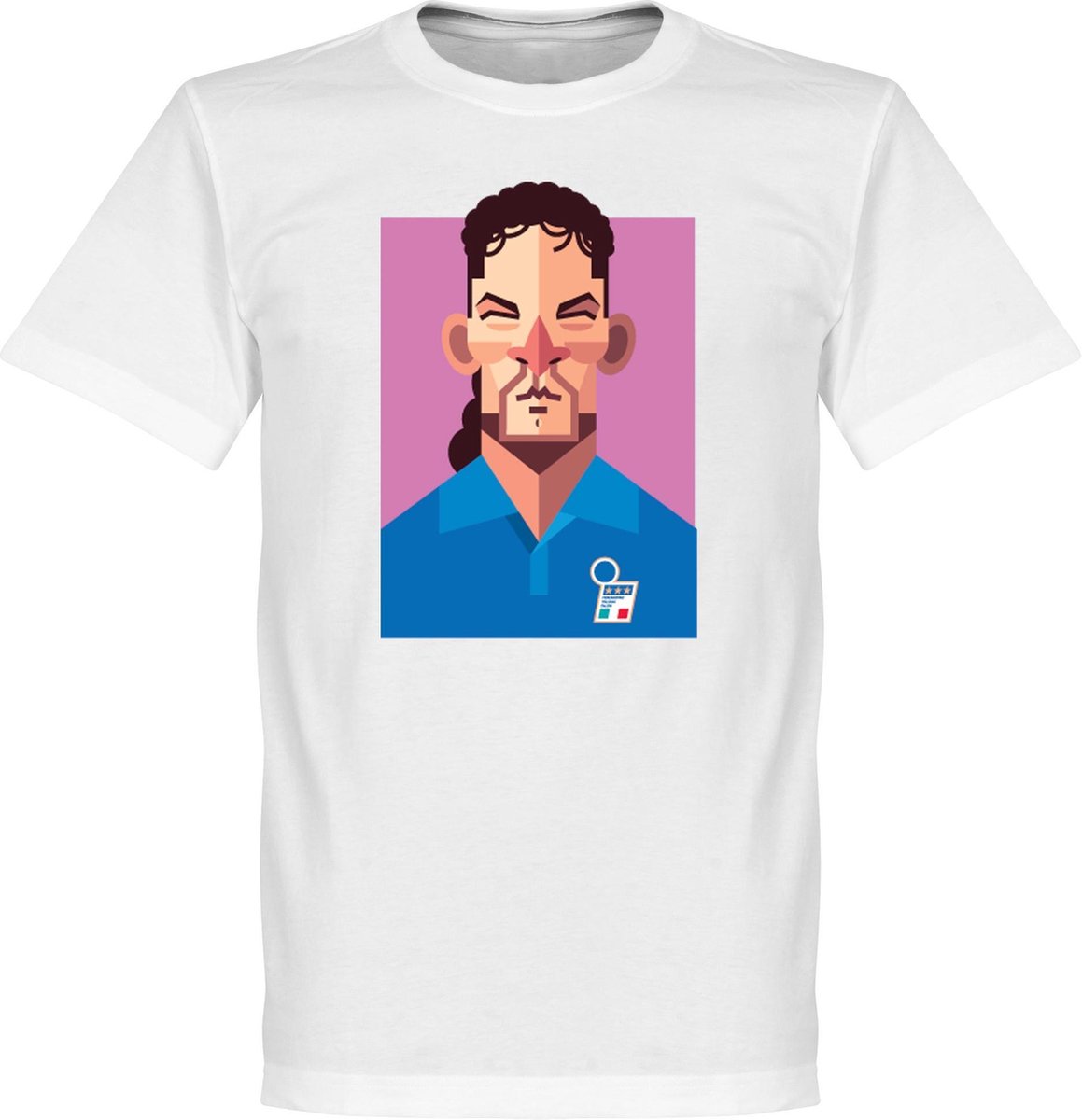 1159x1200-28 Playmaker Baggio Football T-shirt - 5XL - Afbeelding 1