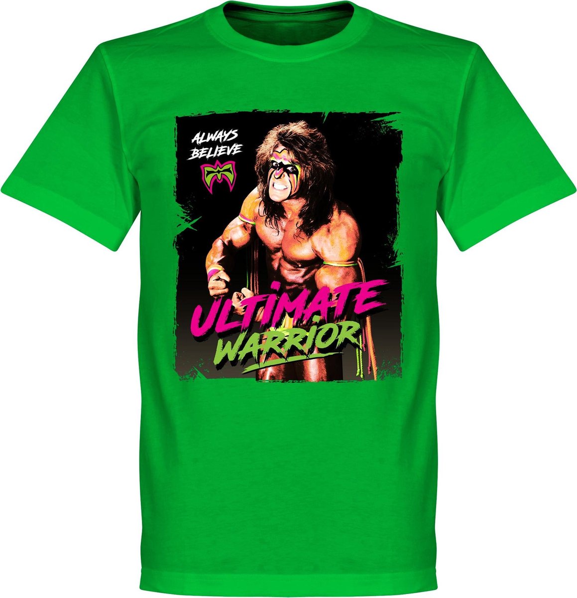 1159x1200-29 Ultimate Warrior T-Shirt - Groen - XS - Afbeelding 1