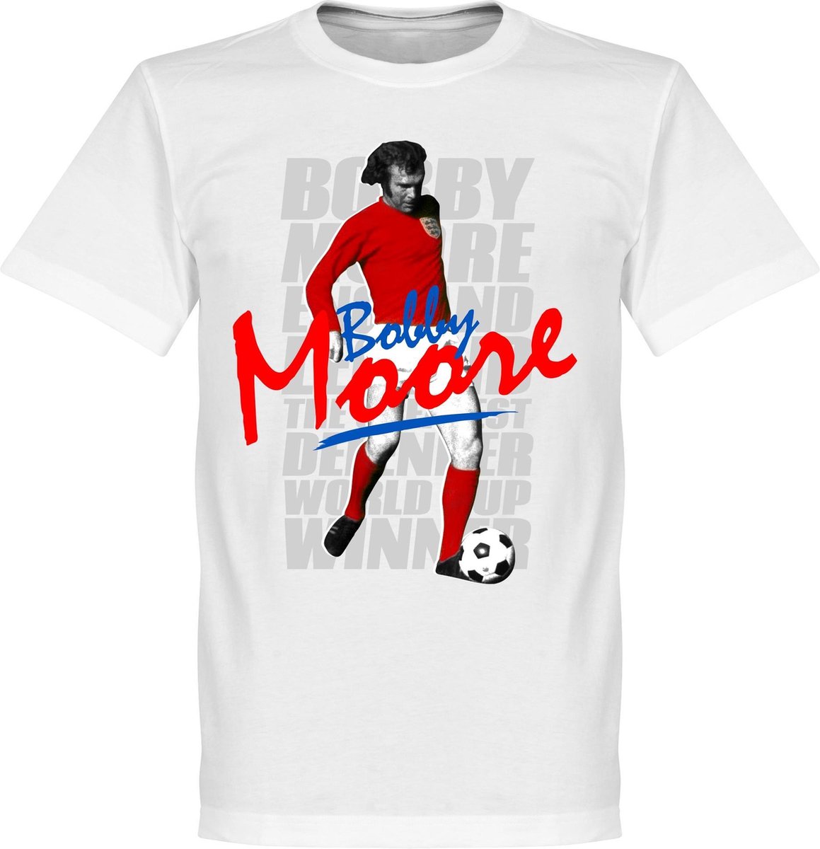 1159x1200-346 Bobby Moore Legend T-Shirt - M - Afbeelding 1