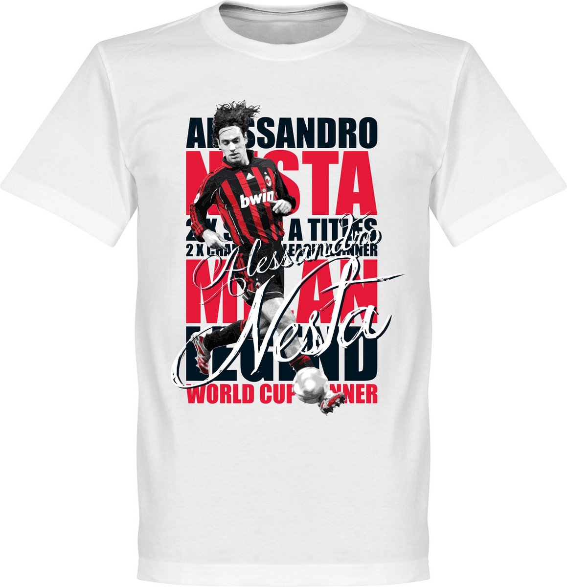 1159x1200-42 Alessandro Nesta Legend T-Shirt - XXL - Afbeelding 1