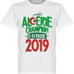 Algerije Champions of Africa 2019 T-Shirt - Wit - M