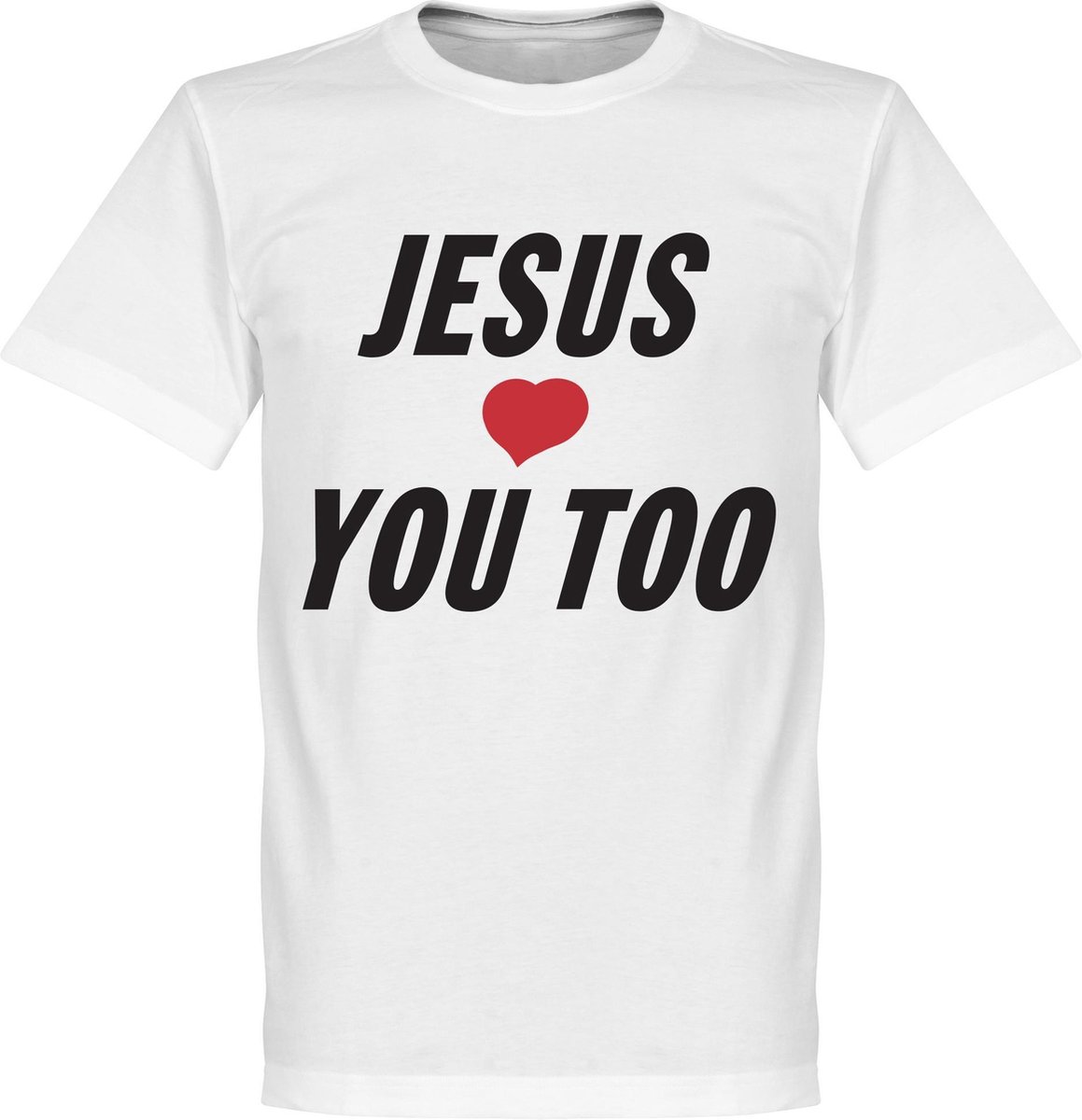 1159x1200-460 Jesus Loves You Too T-shirt - XXL - Afbeelding 1