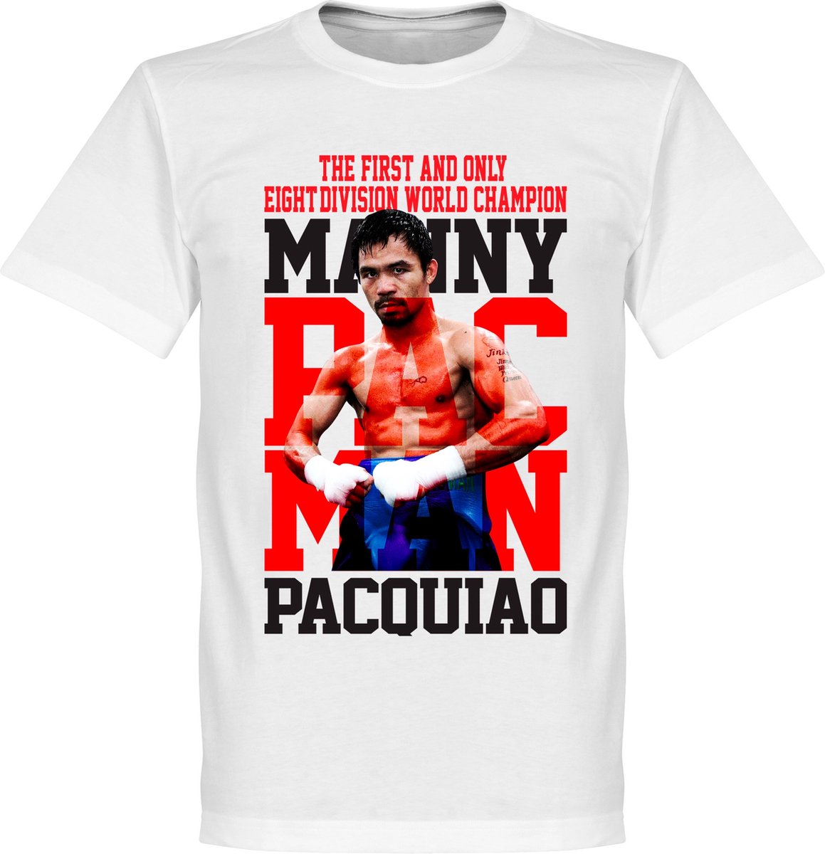 1159x1200-533 Manny Pacquiao Boxing Legend T-Shirt - XS - Afbeelding 1