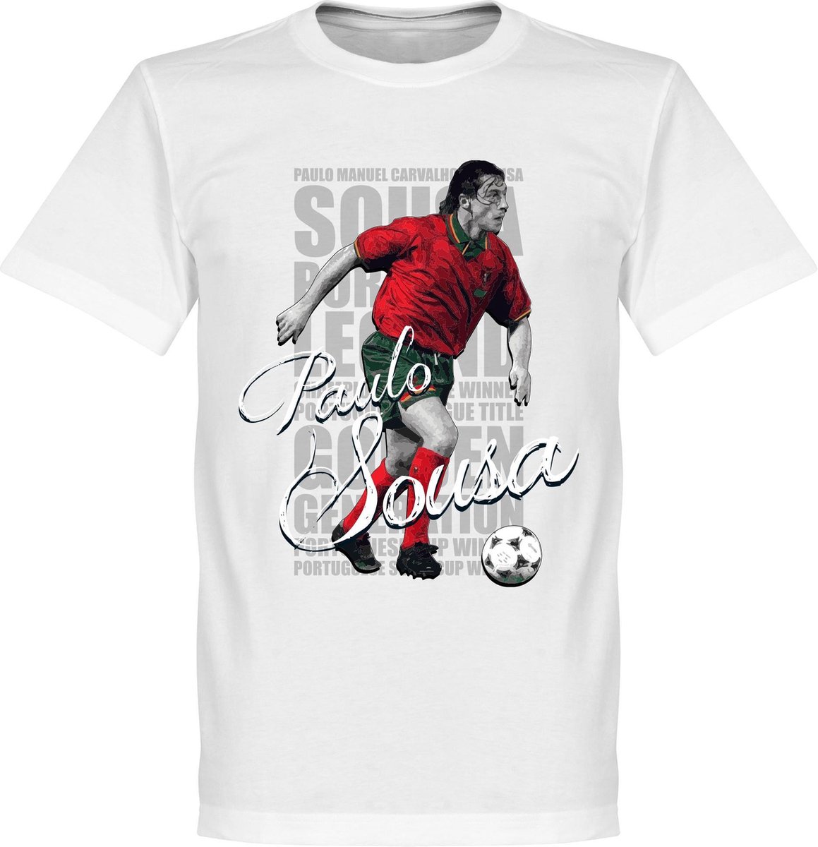 1159x1200-556 Paulo Sousa Legend T-Shirt - XS - Afbeelding 1