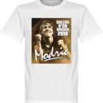 Modric Ballon d'Or Winner T-Shirt - Wit - XL