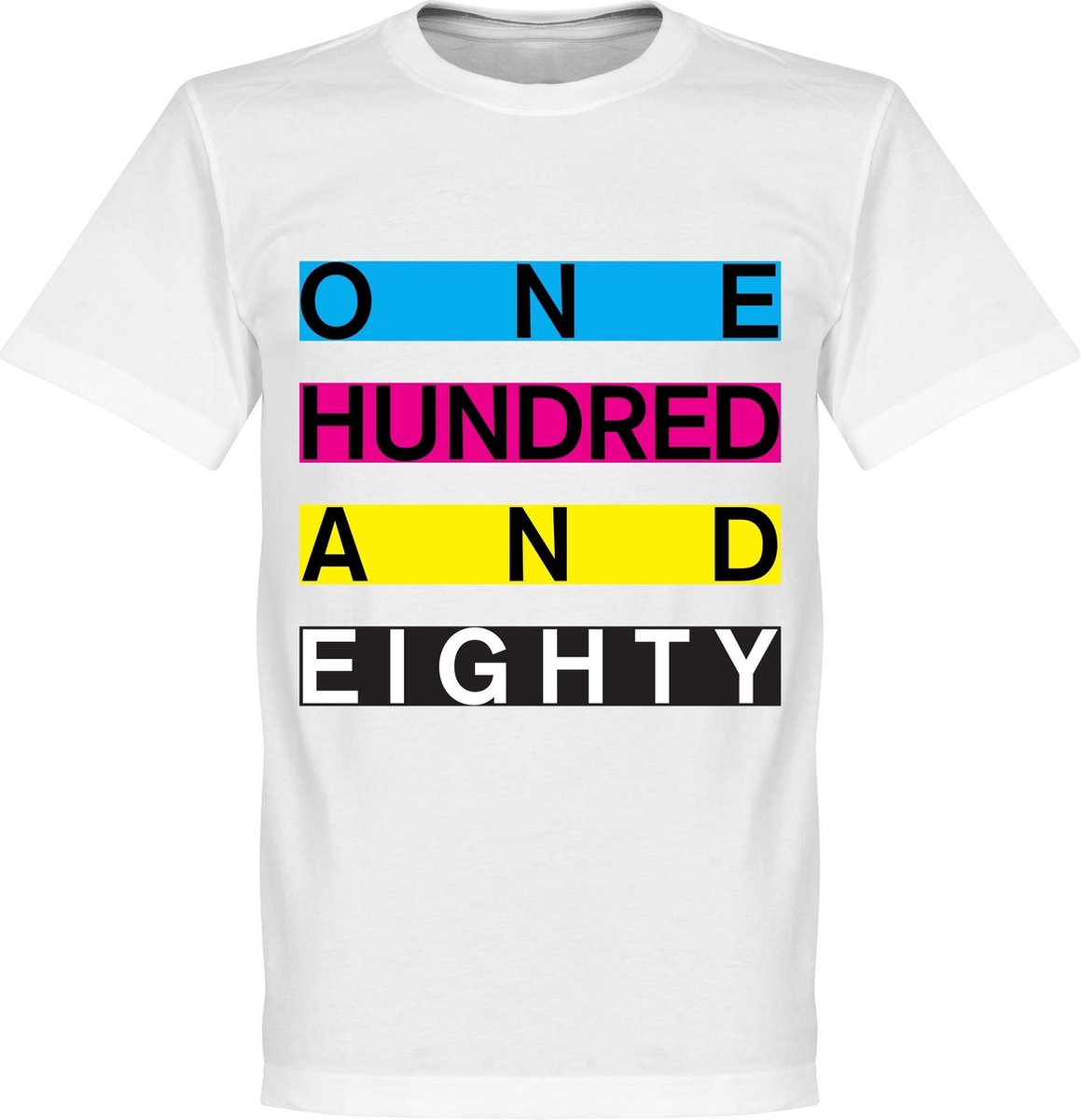 1159x1200-609 One Hundred & Eighty Banner DARTS T-Shirt - XS - Afbeelding 1