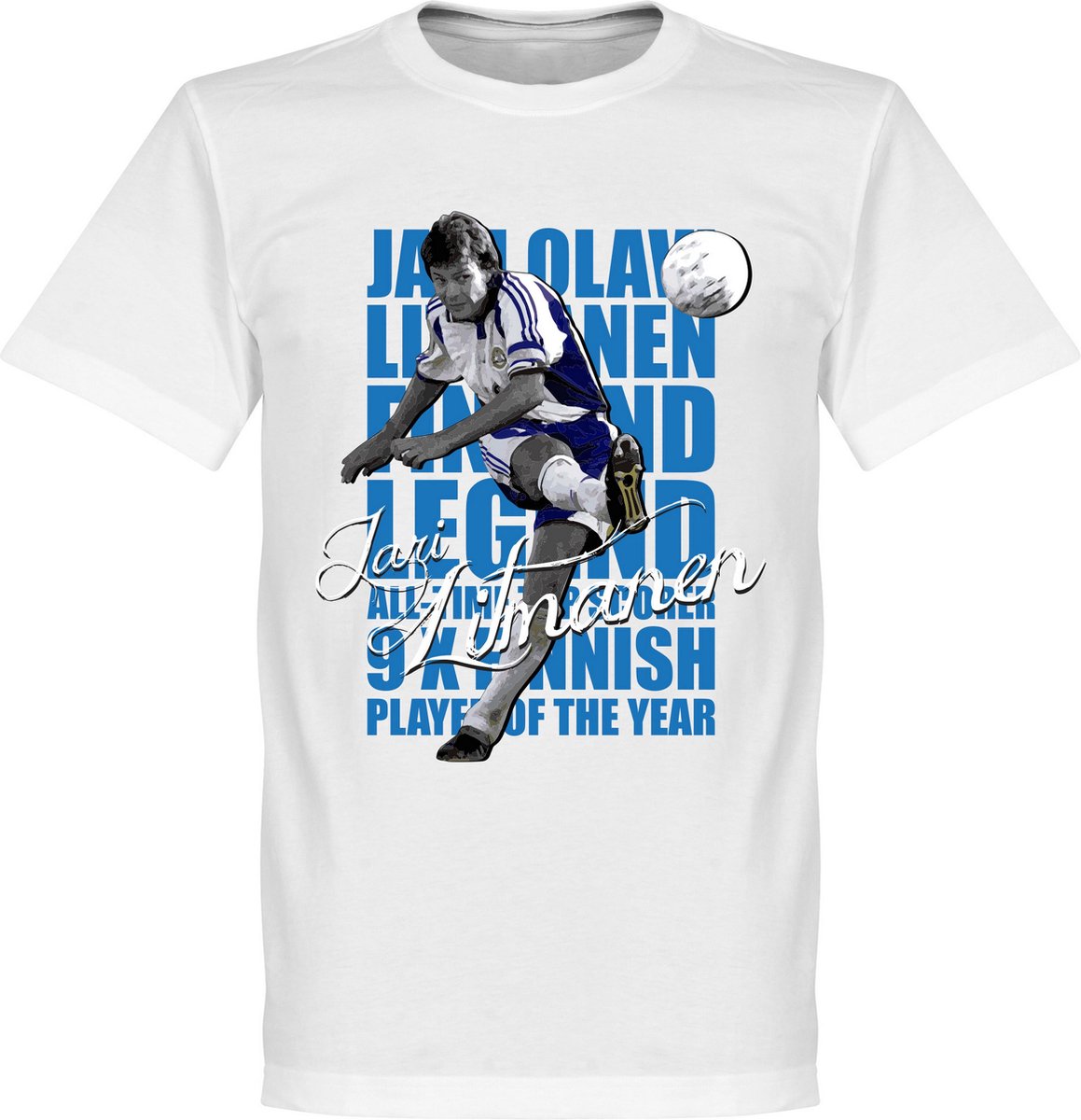 1159x1200-613 Litmanen Legend T-Shirt - XL - Afbeelding 1
