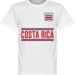 Costa Rica Team T-Shirt - Wit  - S