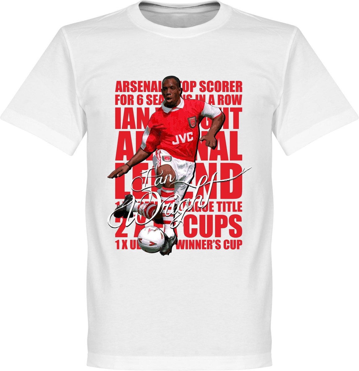 1159x1200-7 Ian Wright Legend T-Shirt - XS - Afbeelding 1