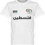 Palestina Football T-Shirt - Wit - XS
