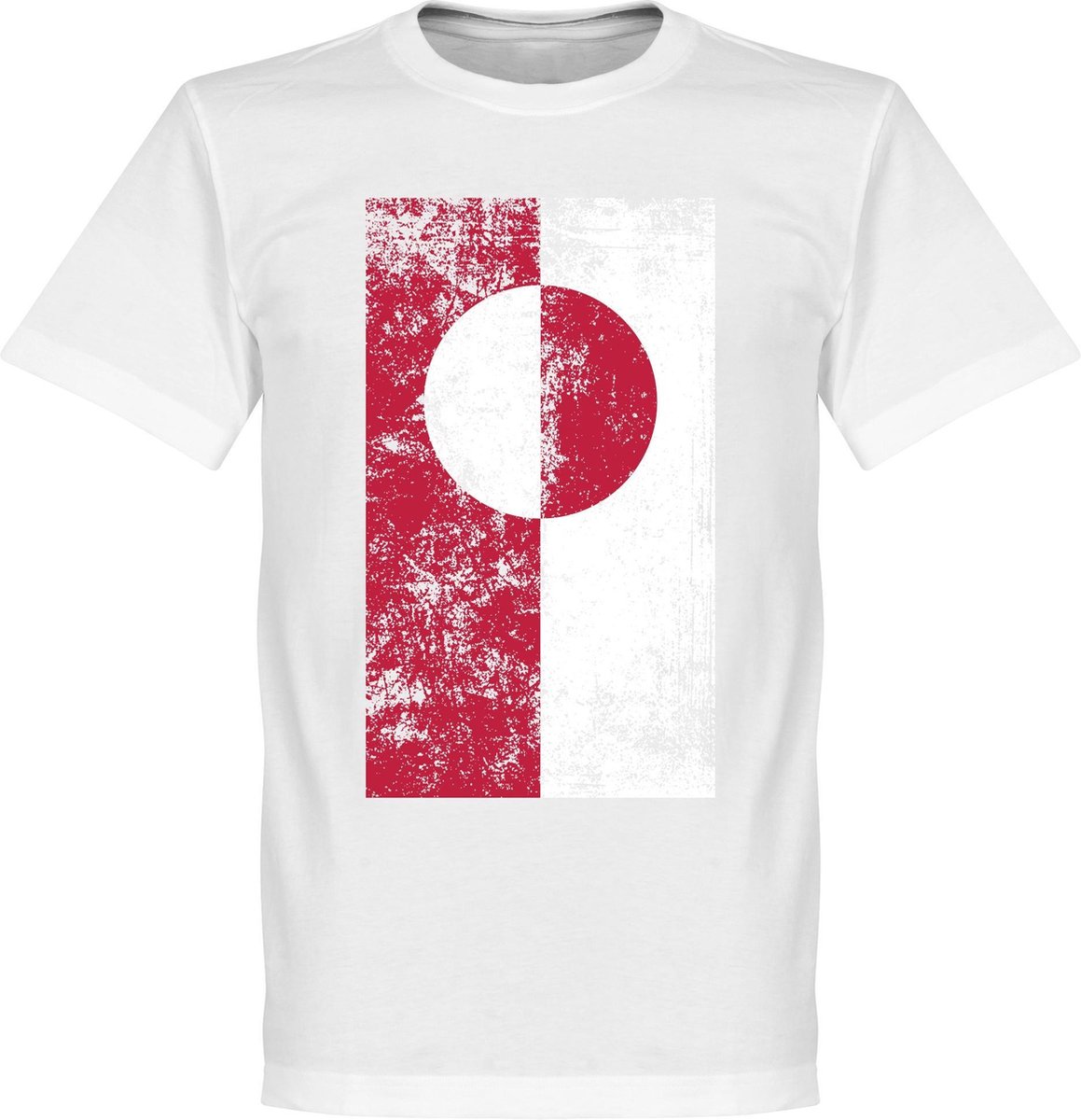 1159x1200-735 Groenland Flag T-Shirt - XXXL - Afbeelding 1