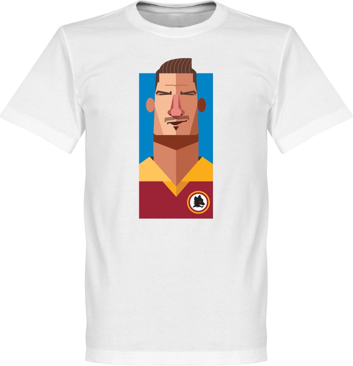 1159x1200-910 Playmaker Totti Football T-shirt - XXL - Afbeelding 1
