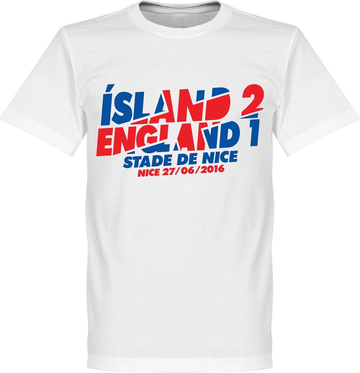 1159x1200-922 Ijsland - Engeland 2-1 Victory T-Shirt - M - Afbeelding 1