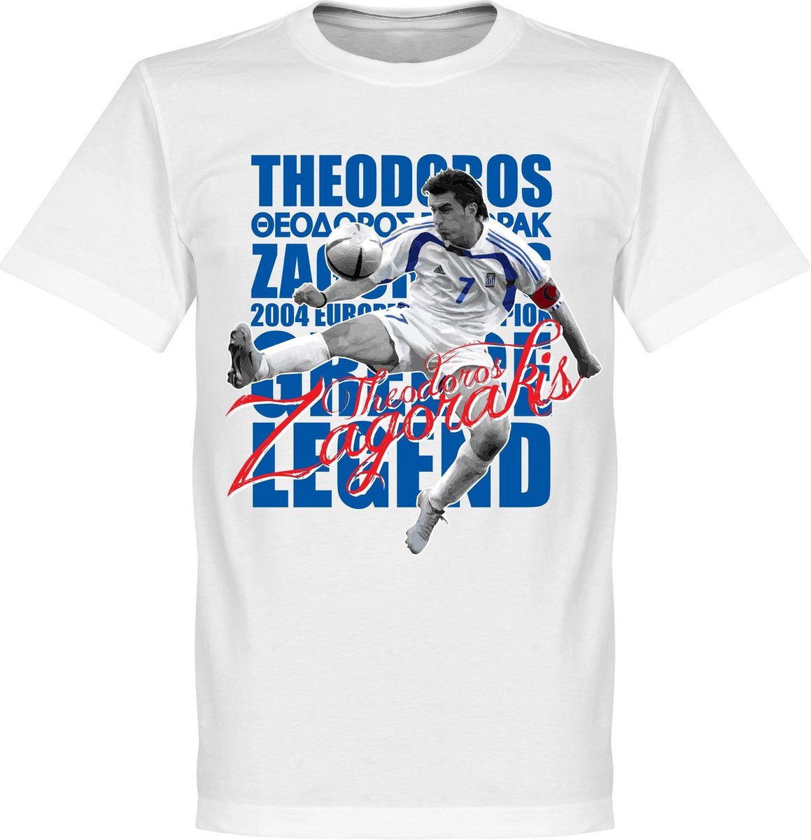 1159x1200-935 Theodoros Zagorakis Legend T-Shirt - XS - Afbeelding 1