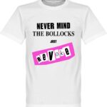 Never Mind the Bollocks Just Revoke T-Shirt - Wit - S