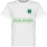 Saudi Arabië Team T-Shirt - Wit - 5XL