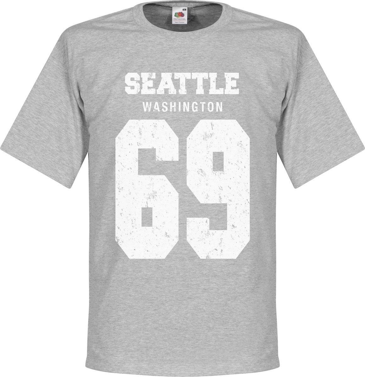1161x1200-10 Seattle '69 T-Shirt - L - Afbeelding 1