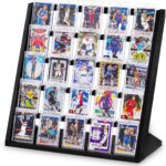 5-laagse houten kaartstandaard voor het tentoonstellen van sportkaarten zoals baseball, basketbal en voetbal