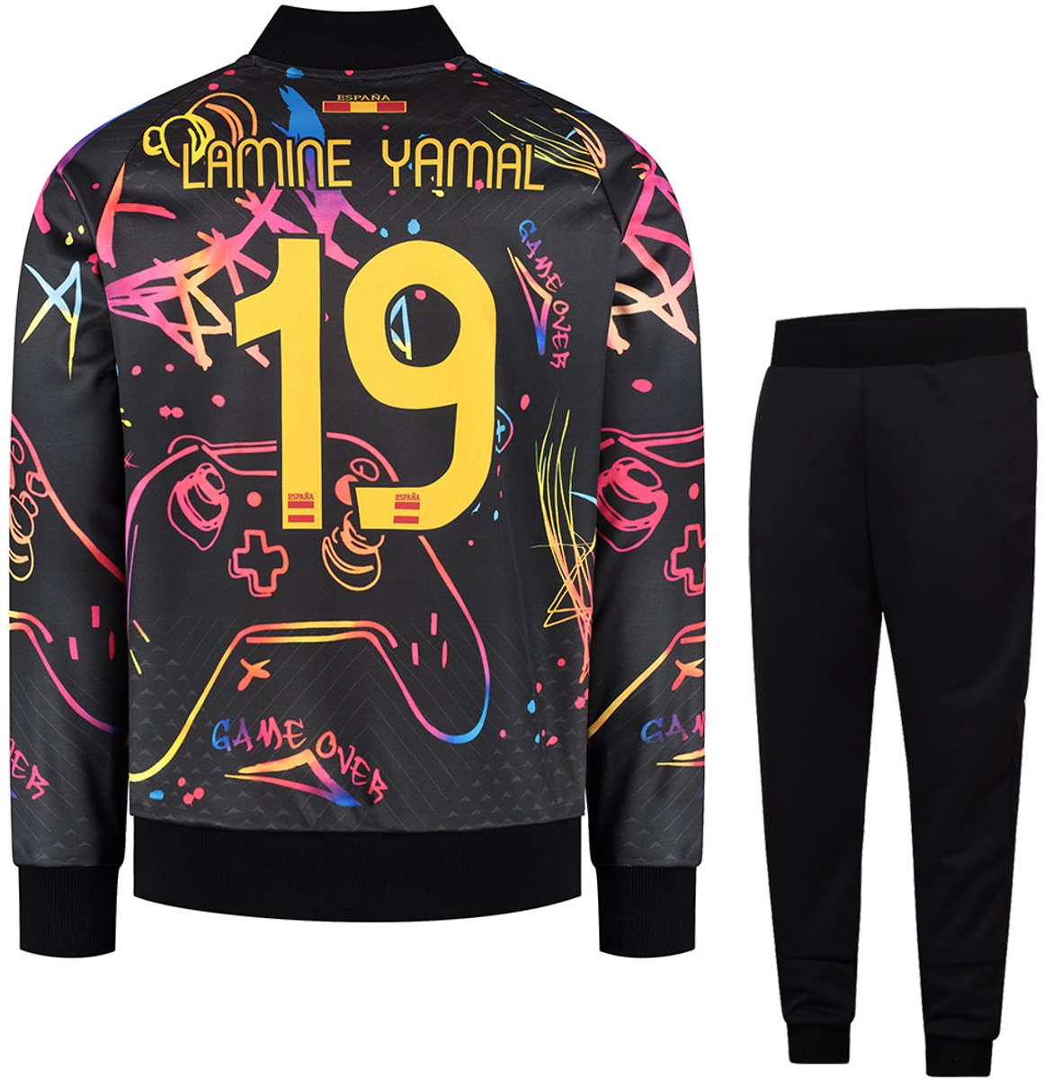 1161x1200-6 Lamine Yamal Spanje Trainingspak - Gaming - Kind en Volwassenen-140 - Afbeelding 1
