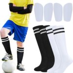 Scheenbeschermers en Voetbalsokken voor Kinderen (Jongens/Meisjes) - 2 Paar Set