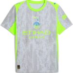 Puma Manchester City Fc 25/26 Replica Derde T-shirt Met Korte Mouwen Grijs S Man