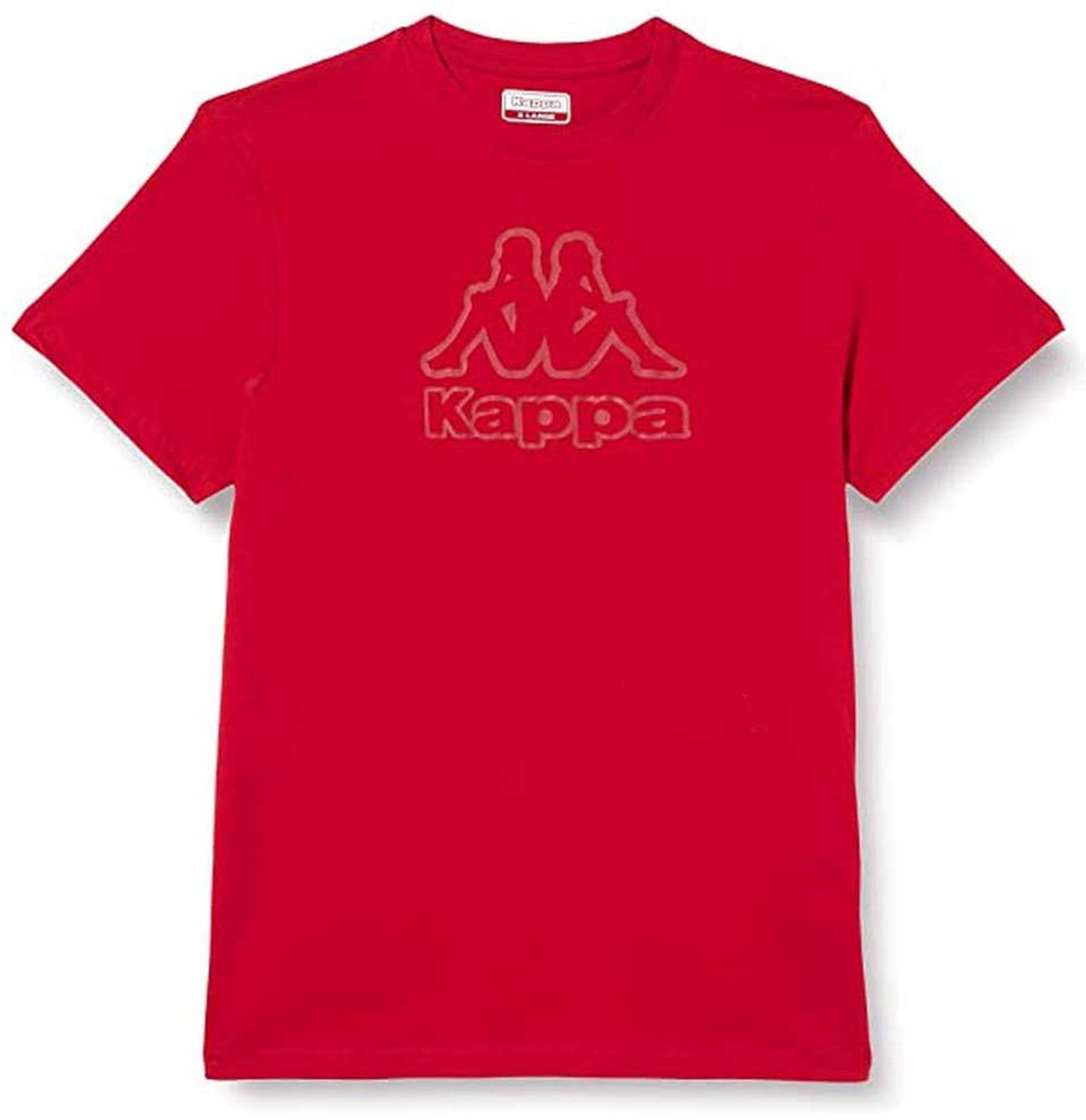 1163x1200-13 Kappa Cremy T-shirt Met Korte Mouwen Rood M Man - Afbeelding 1