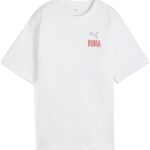 Puma Road To Unity Relaxed Graphic T-shirt Met Korte Mouwen Wit XS Vrouw