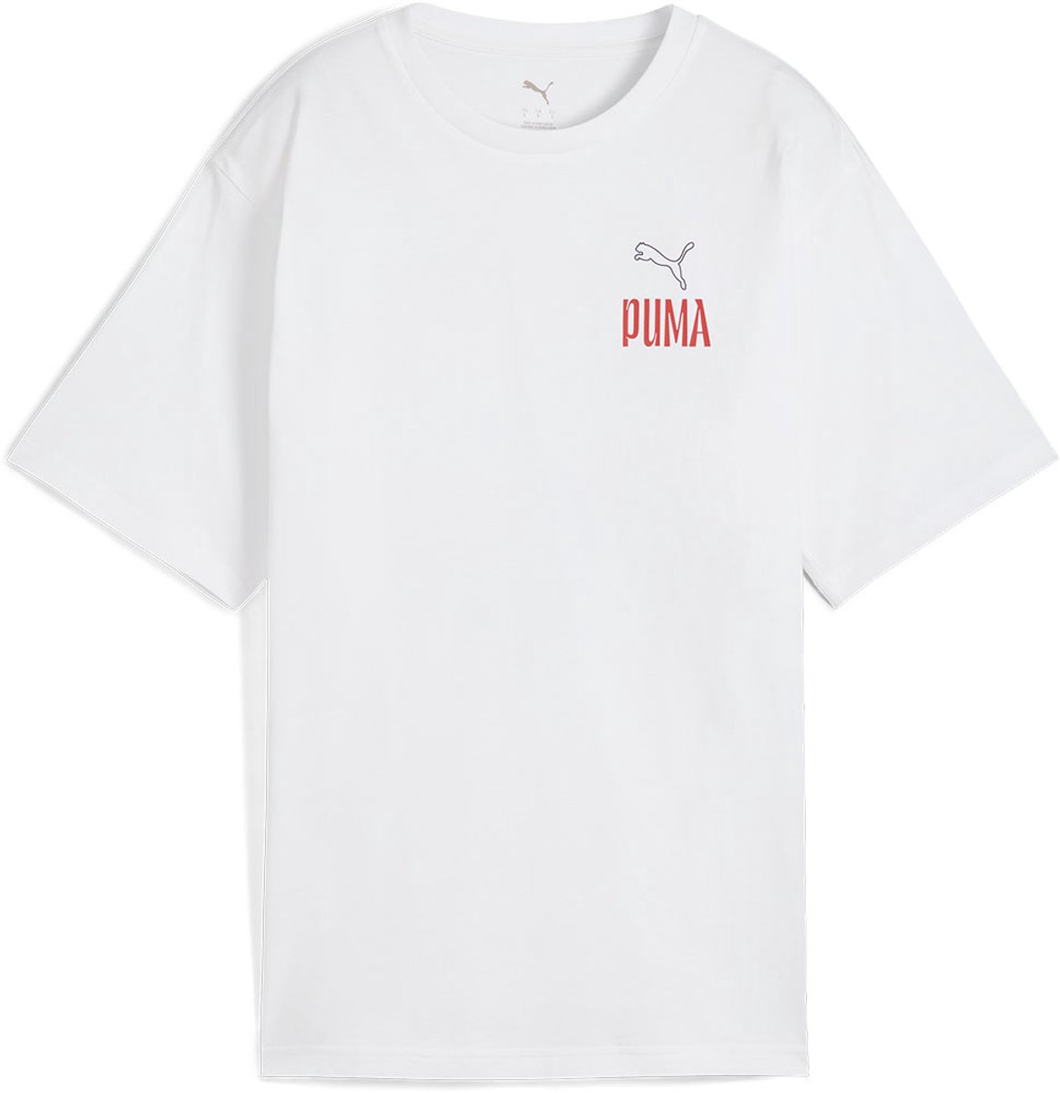 1164x1200-9 Puma Road To Unity Relaxed Graphic T-shirt Met Korte Mouwen Wit XS Vrouw - Afbeelding 1