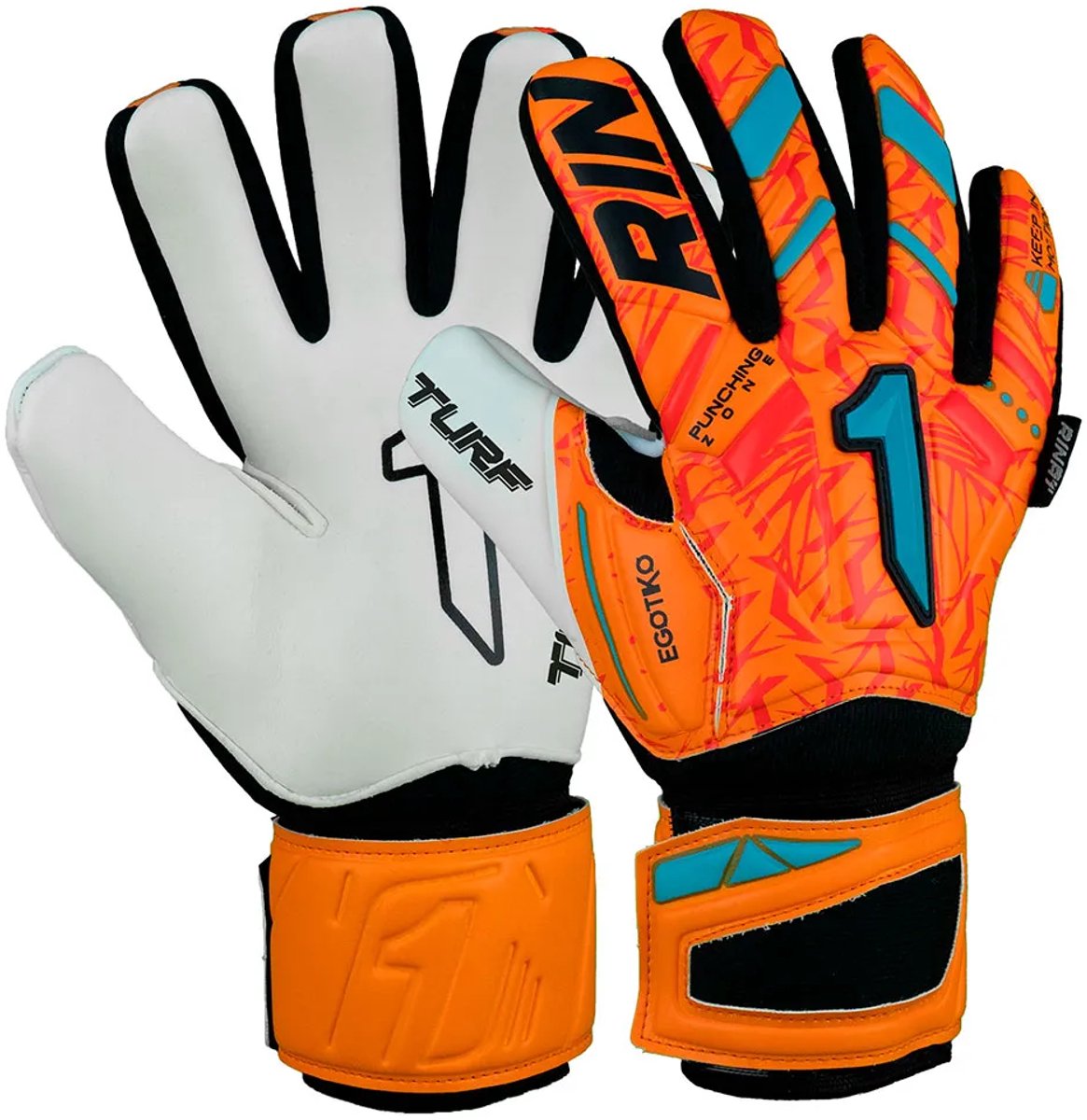1165x1200-5 Rinat Egotiko Vengador Turf Basic Junior Keepershandschoenen Oranje 5 - Afbeelding 1