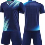 Kinder Voetbalset - Sportkleding Set - Sport Training - Sneldrogend Ademend Materiaal - 7-13 Jaar - Diverse Kleuren