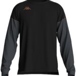 Kappa Maverno Trainingssweater Heren - Zwart / Grijs | Maat: L