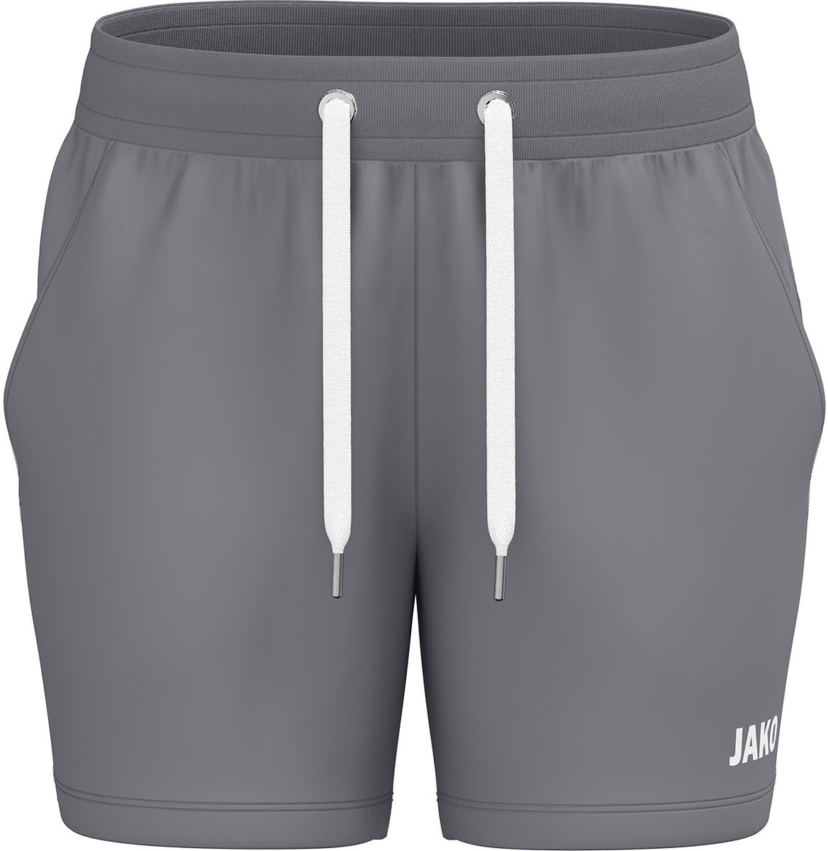 1168x1200-9 Jako One Joggingshort Dames - Grijs | Maat: 44 - Afbeelding 1