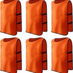 6x Sporthesjes/Sportersvesten voor Kinderen - Ademend Trainingsshirt voor Voetbal, Basketbal en Teamsport