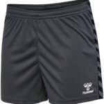 Hummel Authentic Short Dames - Asfalt | Maat: L
