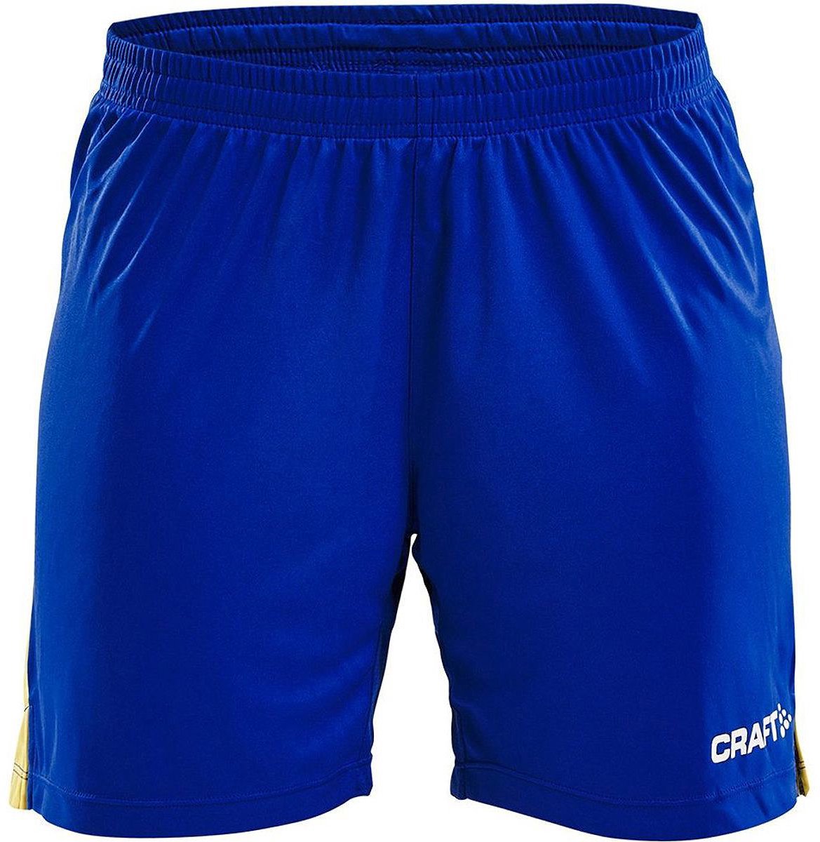 1169x1200-40 Craft Progress Contrast Short Dames - Blauw / Geel | Maat: M - Afbeelding 1