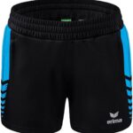 Erima Six Wings Worker Short Dames - Zwart / Curaçao | Maat: 44