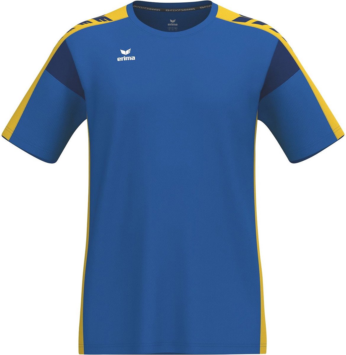 1170x1200-48 Erima Celebrate 125 T-Shirt Kinderen - New Royal / Geel | Maat: 140 - Afbeelding 1