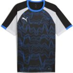 PUMA individualLIGA Graphic Jersey Heren Sportshirt - PUMA Black-PUMA White-Ultra Blue