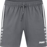 Jako - Short Allround - Grijze Voetbalshort Dames-42