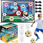 Voetbalspel Set - Trainingsmat Kinderen - Buiten Spelen - Realistisch Ontwerp - 166 x 166 mm