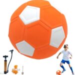 Rubberen voetbal met curve, ideaal voor kinderen, perfect voor buitenspellen en cadeaus