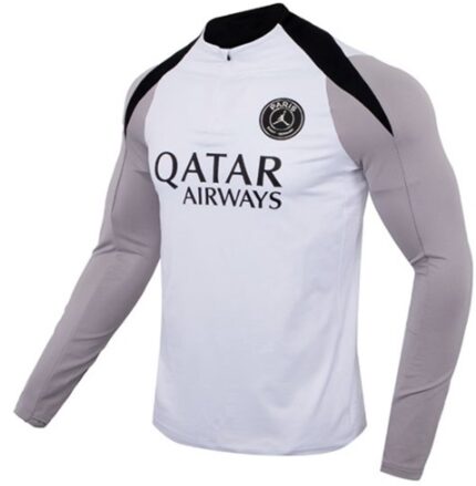 Nike Paris Saint Germain Drill Top 2025/2026 - Grijs/Wit/Zwart - Maat L - Heren