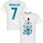 Ronaldo Player Of The Year 2017 T-Shirt - XXXL