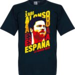 Xabi Alonso Portrait T-Shirt - M